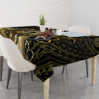 Niue Tablecloth Niuean Crab Waves Style