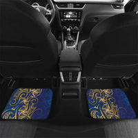 Nauru Car Mats Hibiscus Polynesian Tribal Pattern