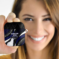 Personalised New Zealand Kiwi AirPods Case Silver Fern Tribal Pattern DT05 - Polynesian Pride