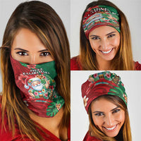 Hawaii Christmas Neck Gaiter Mele Kalikimaka Funny Hawaiian Santa - Polynesian Pride