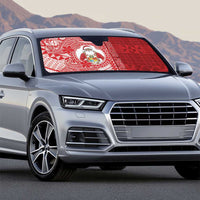 Tonga Christmas Auto Sun Shade Kilisimasi Fiefia - Polynesian Pride