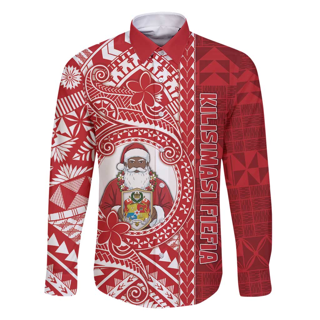 Tonga Christmas Family Matching Mermaid Dress and Hawaiian Shirt Kilisimasi Fiefia - Polynesian Pride