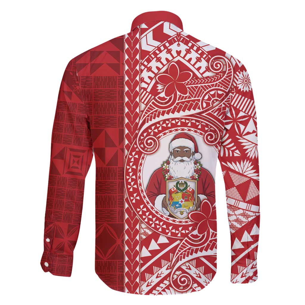 Tonga Christmas Family Matching Off Shoulder Short Dress and Hawaiian Shirt Kilisimasi Fiefia - Polynesian Pride