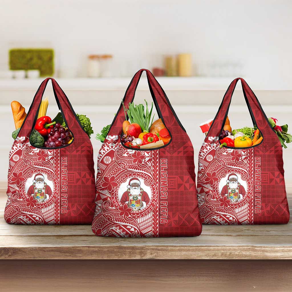 Tonga Christmas Grocery Bag Kilisimasi Fiefia - Polynesian Pride