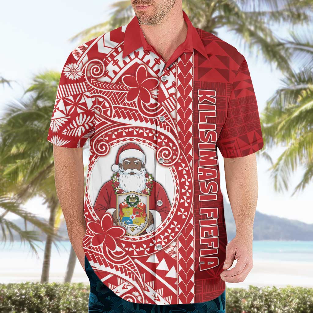 Tonga Christmas Hawaiian Shirt Kilisimasi Fiefia - Polynesian Pride