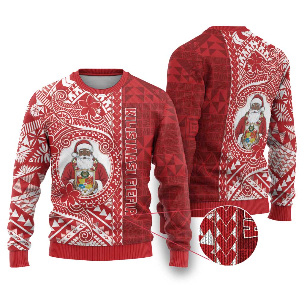 Tonga Christmas Ugly Christmas Sweater Kilisimasi Fiefia - Polynesian Pride