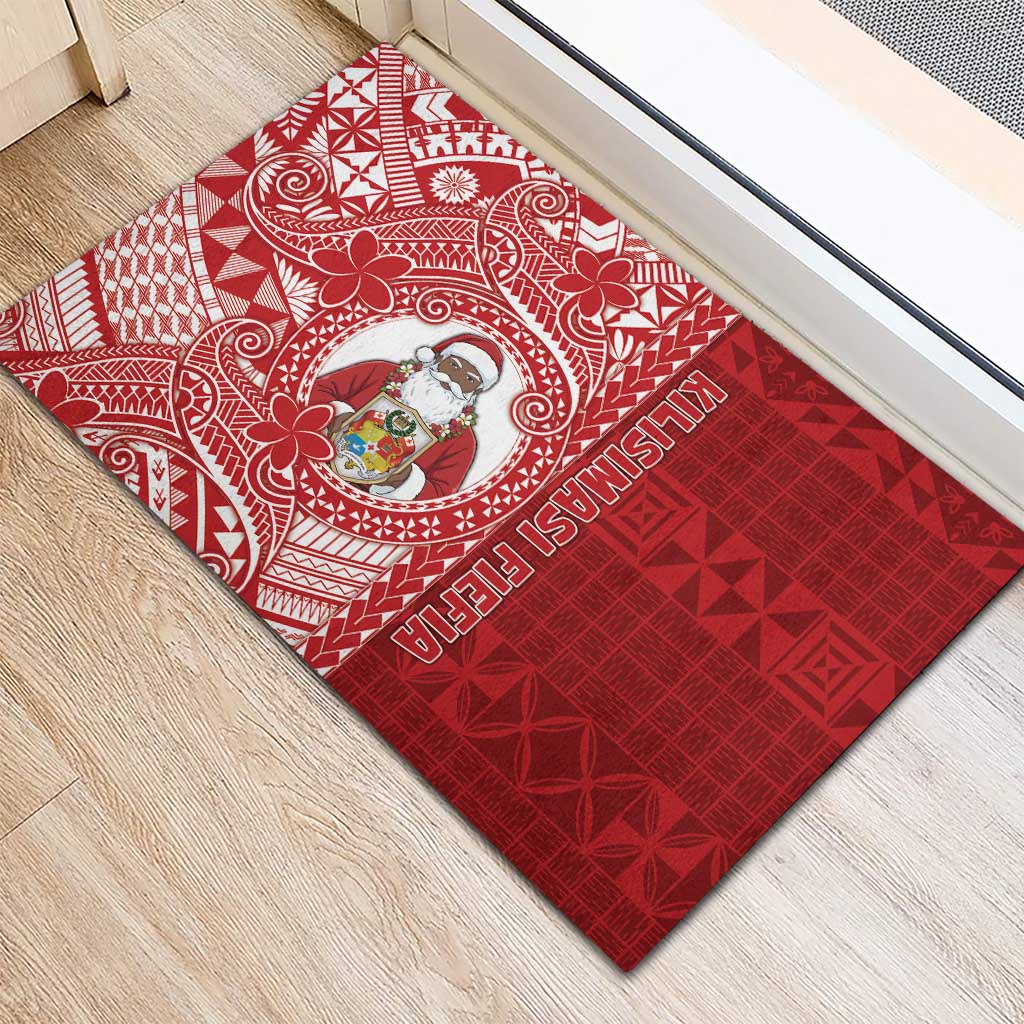 Tonga Christmas Rubber Doormat Kilisimasi Fiefia - Polynesian Pride