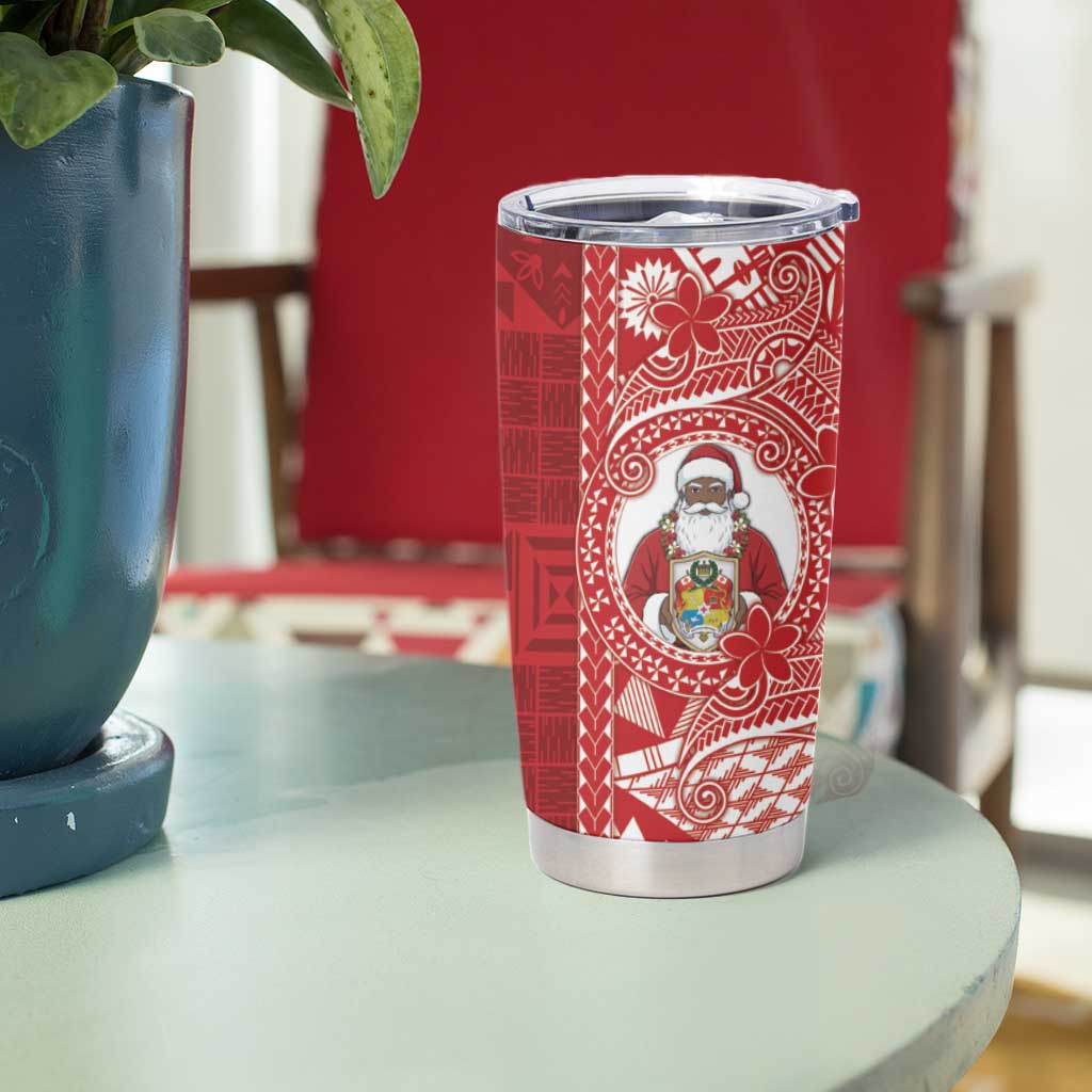 Tonga Christmas Tumbler Cup Kilisimasi Fiefia - Polynesian Pride