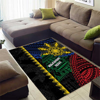 Philippines Christmas Area Rug Xmas Tree Filipino Tribal Patterns - Polynesian Pride