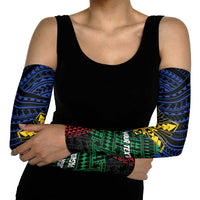 Personalised Philippines Christmas Arm Sleeves Xmas Tree Filipino Tribal Patterns - Polynesian Pride