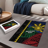 Philippines Christmas Puzzle Xmas Tree Filipino Tribal Patterns - Polynesian Pride