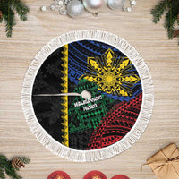 Philippines Christmas Tree Skirt Xmas Tree Filipino Tribal Patterns - Polynesian Pride