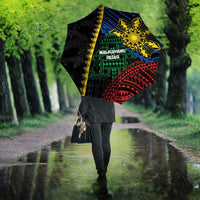 Philippines Christmas Umbrella Xmas Tree Filipino Tribal Patterns - Polynesian Pride