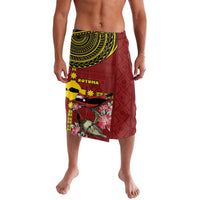 Rotuma Christmas Lavalava Rotuma Myzomela Birds With Hibiscus Flowers - Polynesian Pride