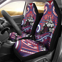 Samoa Gym Car Seat Cover Muscle Samoan Tribal Waves DT05 - Polynesian Pride