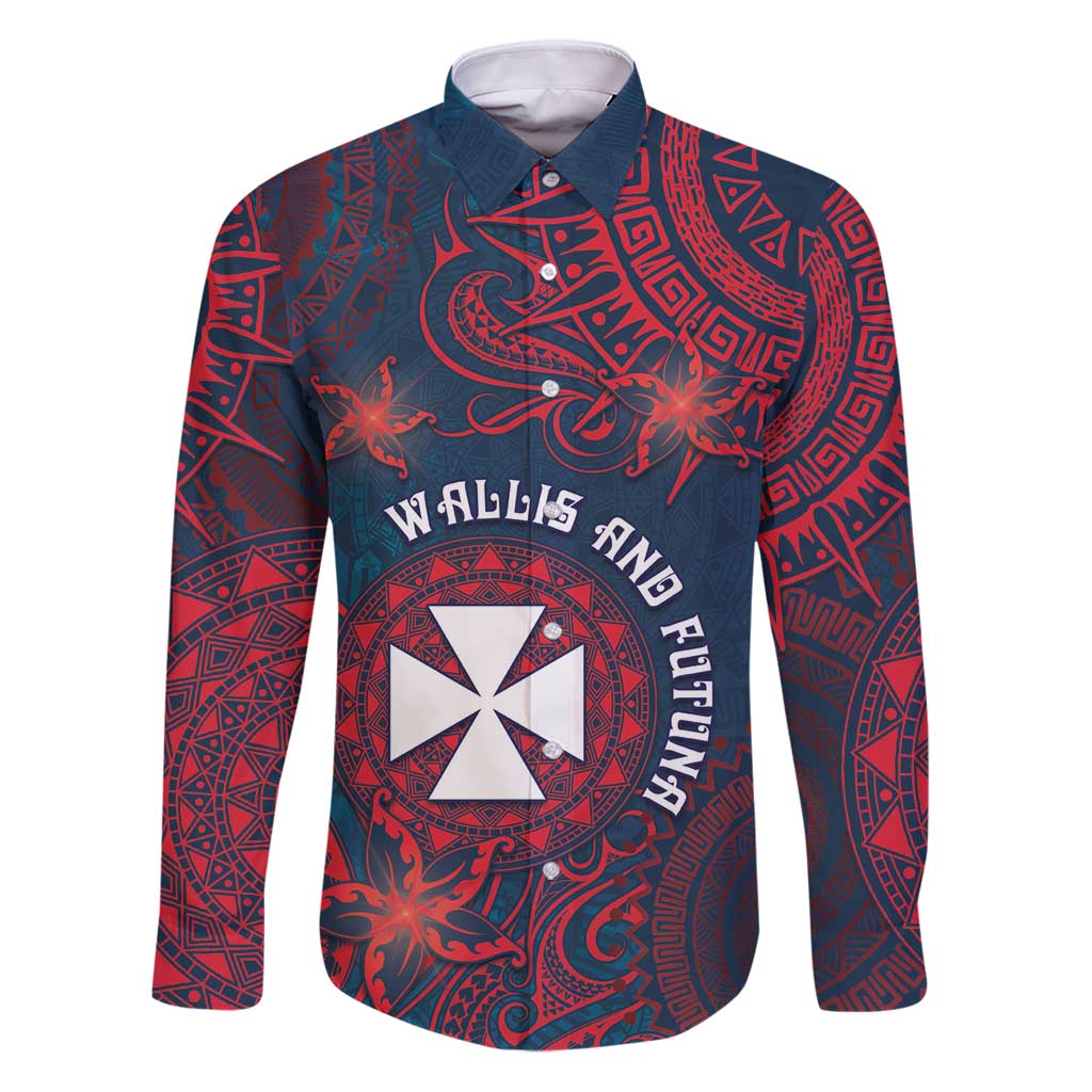 Personalised Wallis And Futuna Family Matching Puletasi and Hawaiian Shirt Hibiscus Polynesian Tribal Pattern