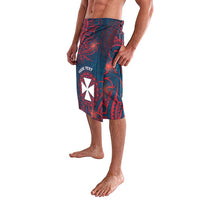 Personalised Wallis And Futuna Lavalava Hibiscus Polynesian Tribal Pattern