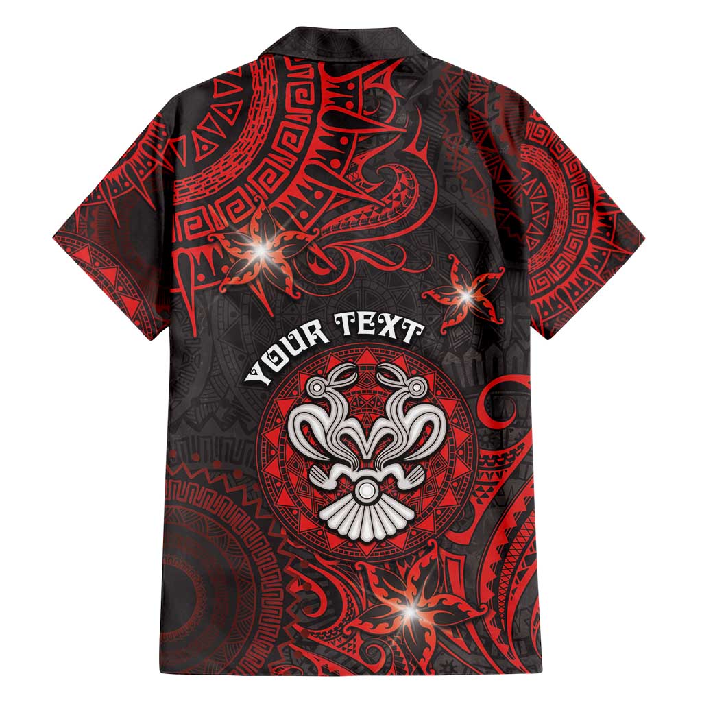 Personalised Easter Island Family Matching Tank Maxi Dress and Hawaiian Shirt Hibiscus Polynesian Tribal Pattern