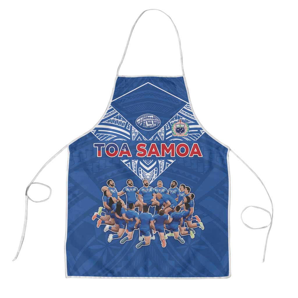 Toa Samoa Apron Samoan Warrior Spirit Rugby - Polynesian Pride