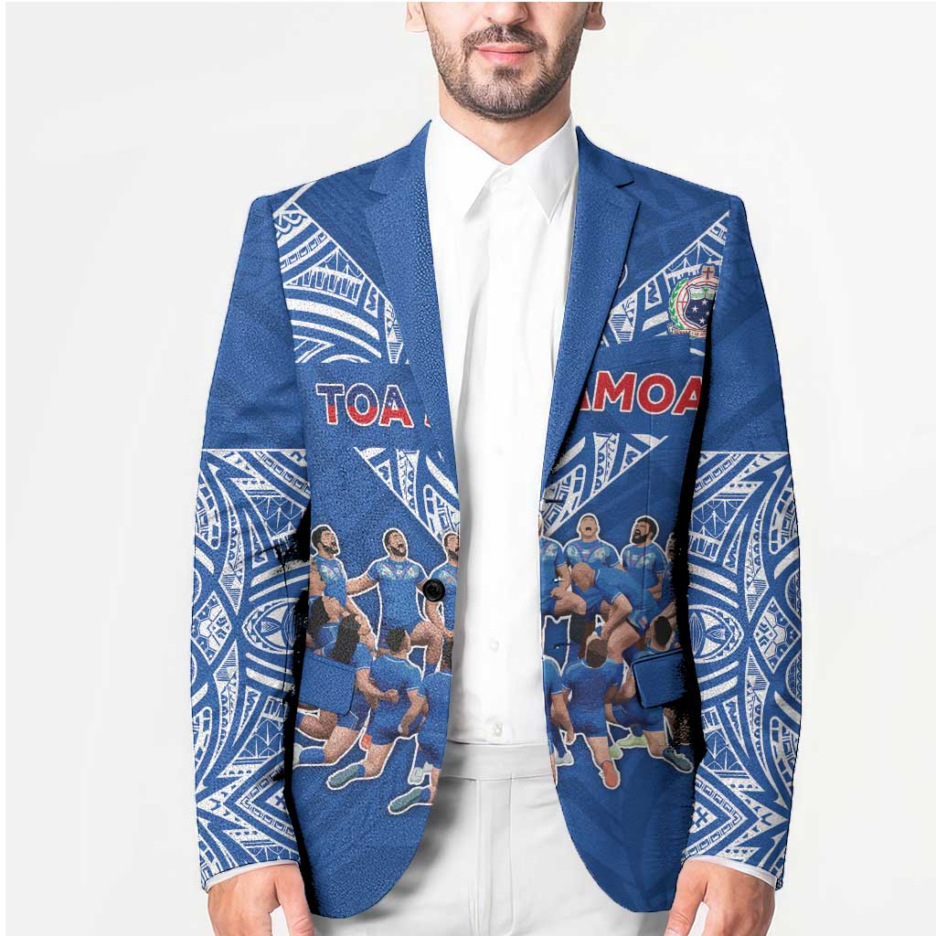 Toa Samoa Blazer Samoan Warrior Spirit Rugby - Polynesian Pride