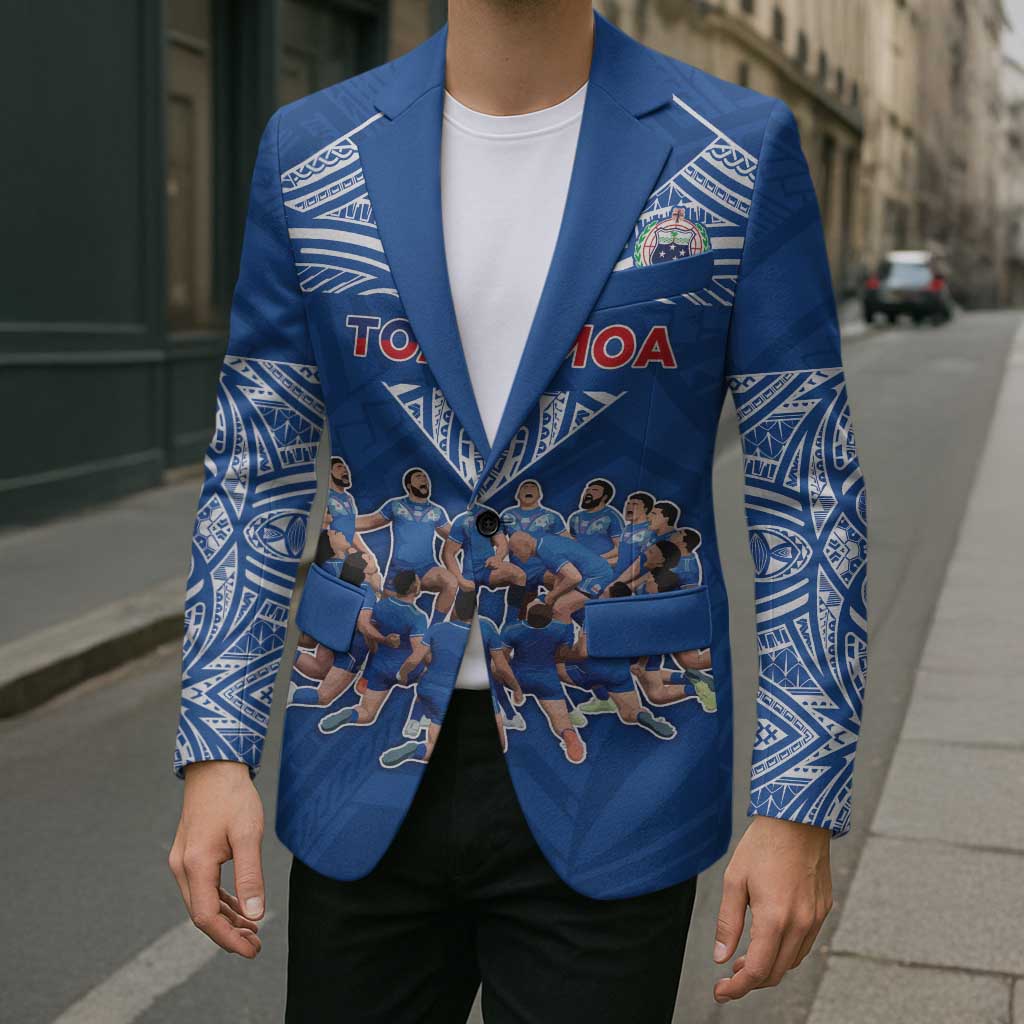 Toa Samoa Blazer Samoan Warrior Spirit Rugby - Polynesian Pride