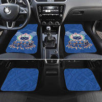 Toa Samoa Car Mats Samoan Warrior Spirit Rugby - Polynesian Pride