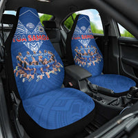 Toa Samoa Car Seat Cover Samoan Warrior Spirit Rugby - Polynesian Pride