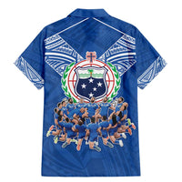 Toa Samoa Family Matching Mermaid Dress and Hawaiian Shirt Samoan Warrior Spirit Rugby - Polynesian Pride