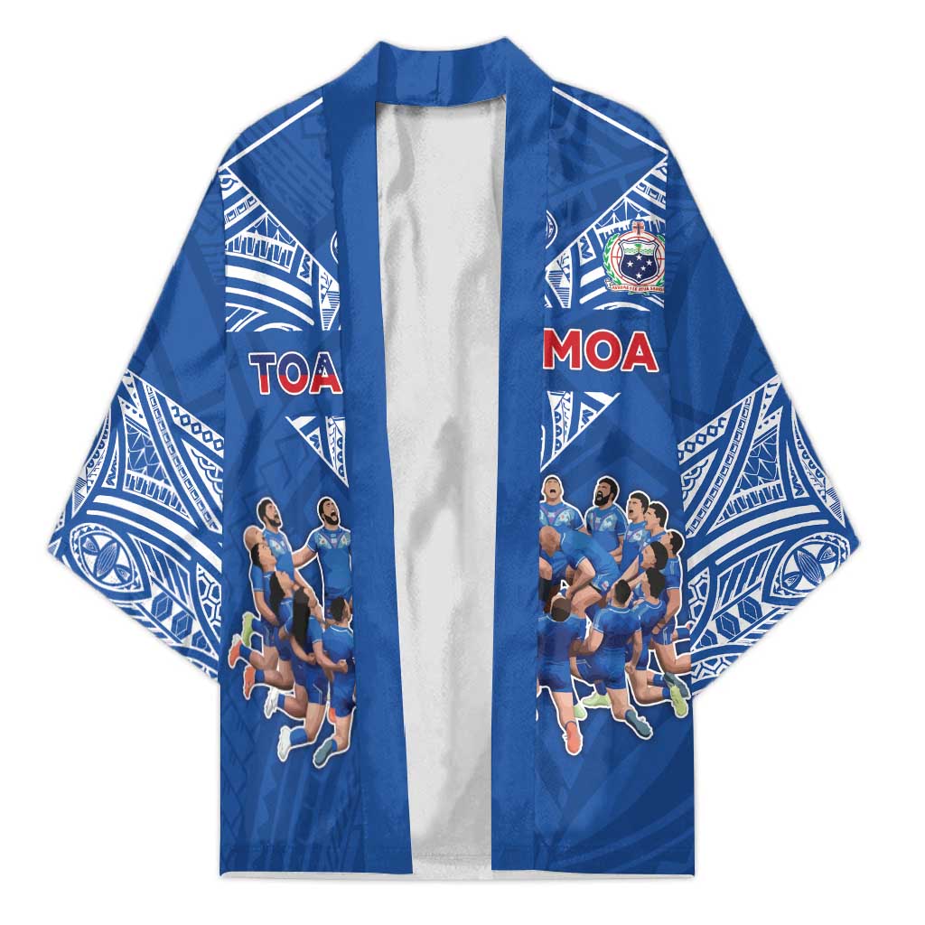 Toa Samoa Kimono Samoan Warrior Spirit Rugby - Polynesian Pride