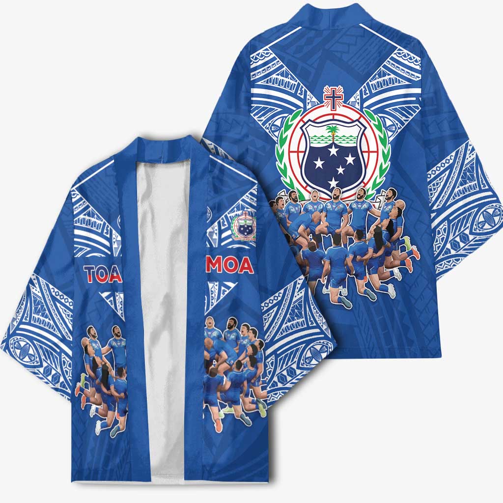 Toa Samoa Kimono Samoan Warrior Spirit Rugby - Polynesian Pride