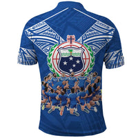 Toa Samoa Polo Shirt Samoan Warrior Spirit Rugby - Polynesian Pride