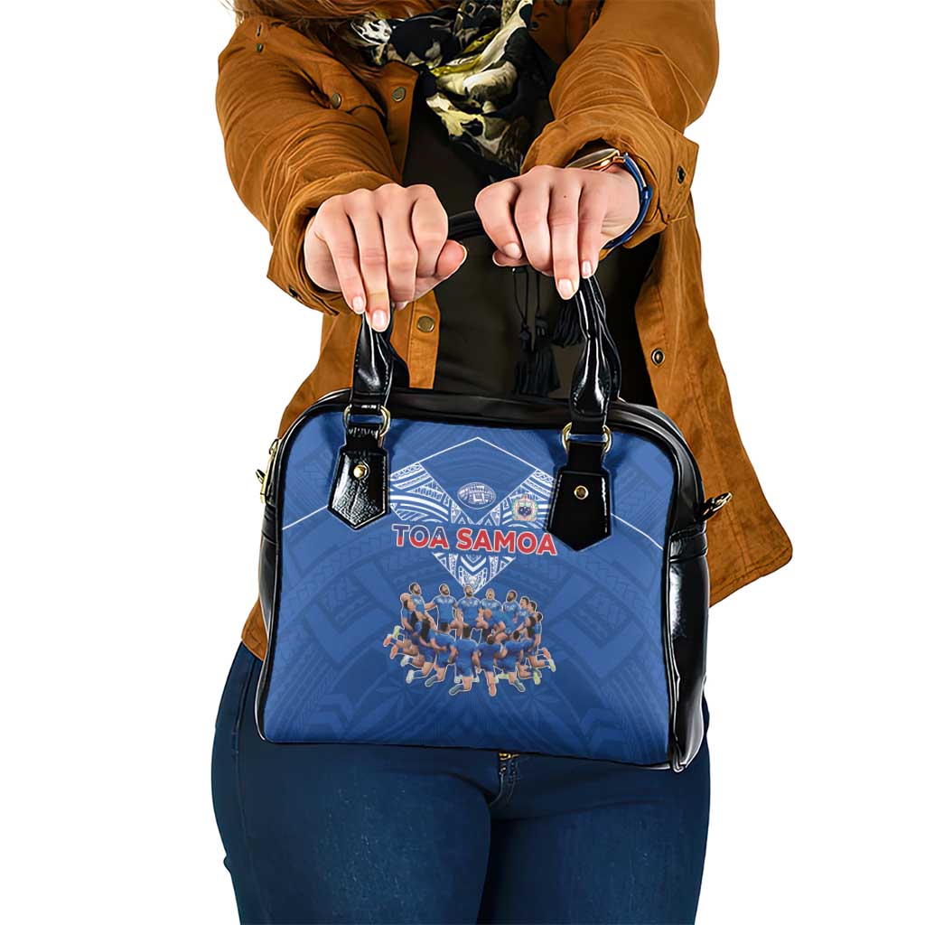 Toa Samoa Shoulder Handbag Samoan Warrior Spirit Rugby - Polynesian Pride