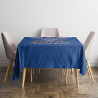 Toa Samoa Tablecloth Samoan Warrior Spirit Rugby - Polynesian Pride