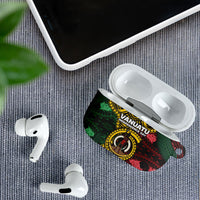 Vanuatu Independence Day AirPods Case Boar Tusk Warrior Tribal Floral Patterns DT05 - Polynesian Pride