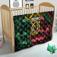 Vanuatu Independence Day Quilt Boar Tusk Warrior Tribal Floral Patterns DT05 - Polynesian Pride