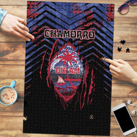 Guam Puzzle Chamorro Seal Tribal Scratch Design - Polynesian Pride