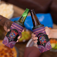 Personalised Samoa Mixed Martial Arts 4 in 1 Can Cooler Tumbler Flying Knee Of Samoan DT05 - Polynesian Pride