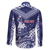 Personalised Samoa Rugby Family Matching Short Sleeve Bodycon Dress and Hawaiian Shirt Pacific Warrior Glory DT05 - Polynesian Pride
