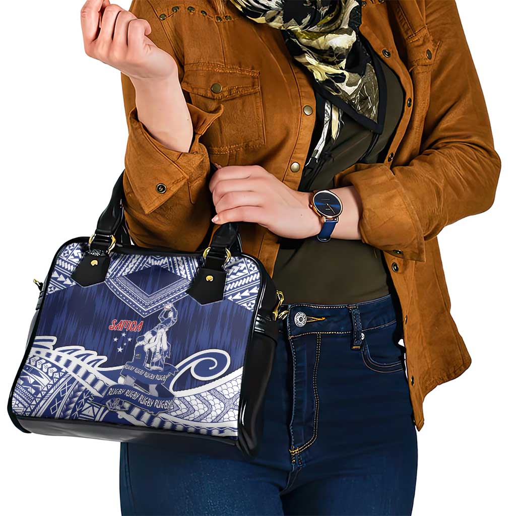 Samoa Rugby Shoulder Handbag Pacific Warrior Glory - Polynesian Pride