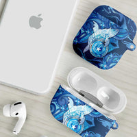 Northern Mariana Islands AirPods Case Galaxy Polynesian Shark Tattoo - Polynesian Pride