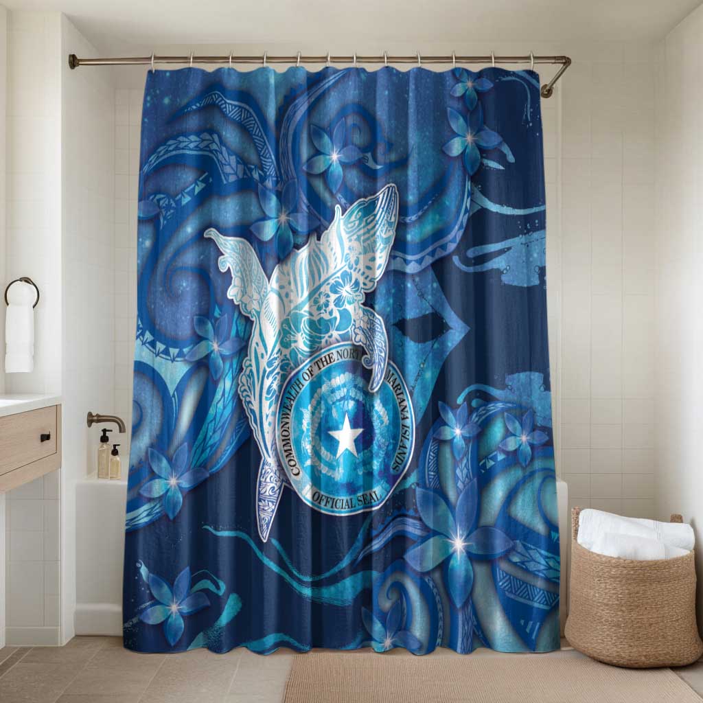 Northern Mariana Islands Bathroom Set Galaxy Polynesian Shark Tattoo - Polynesian Pride