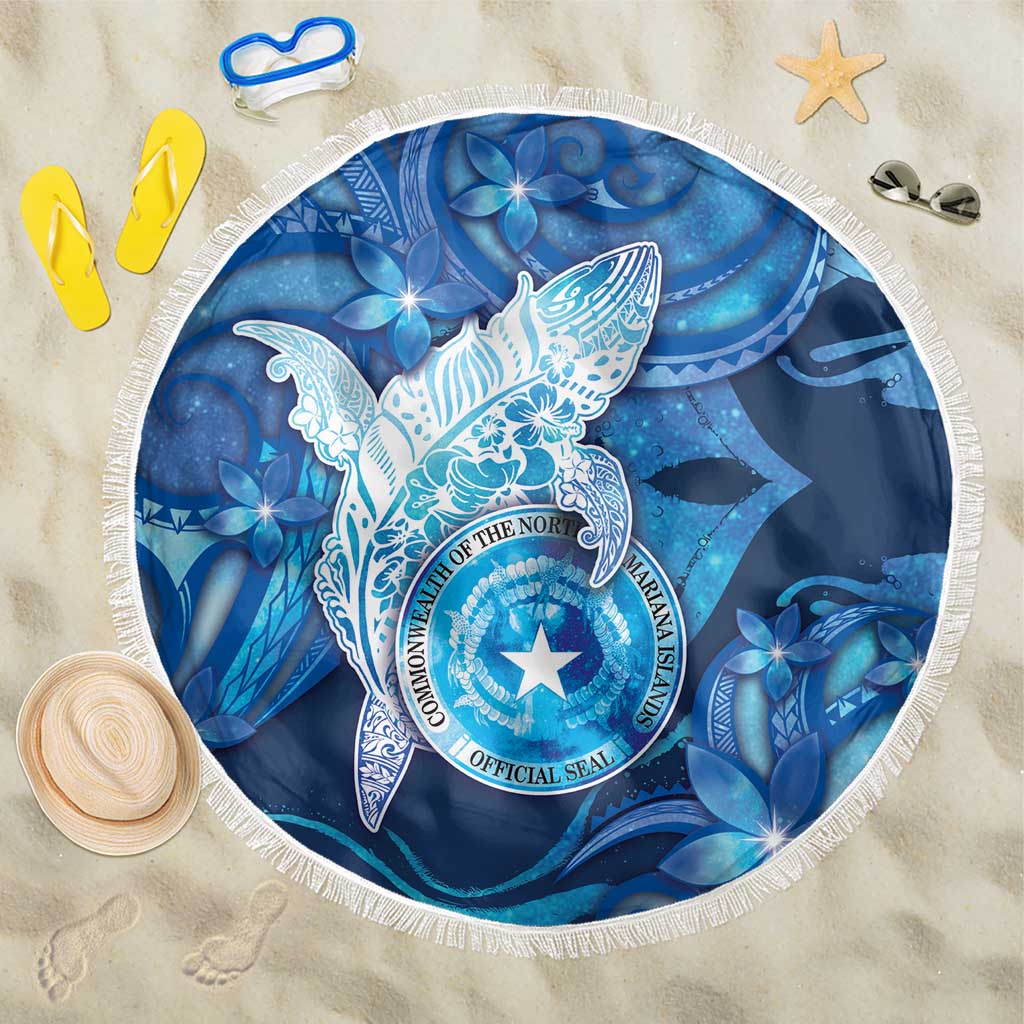 Northern Mariana Islands Beach Blanket Galaxy Polynesian Shark Tattoo - Polynesian Pride