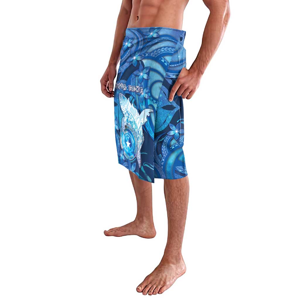 Personalised Northern Mariana Islands Lavalava Galaxy Polynesian Shark Tattoo - Polynesian Pride