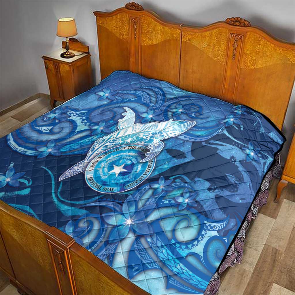 Northern Mariana Islands Quilt Galaxy Polynesian Shark Tattoo - Polynesian Pride