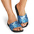 Northern Mariana Islands Slide Sandals Galaxy Polynesian Shark Tattoo - Polynesian Pride