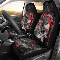 Hawaiian And Japanese Car Seat Cover Aloha Koi Fish Palaka Patterns DT05 - Polynesian Pride
