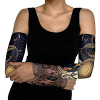 Hawaii Makahiki Arm Sleeves Polynesian Sky And Earth - Polynesian Pride