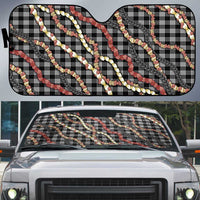 Hawaii Palaka Niihau Shell Lei Auto Sun Shade Tropical Island Plaid Patterns