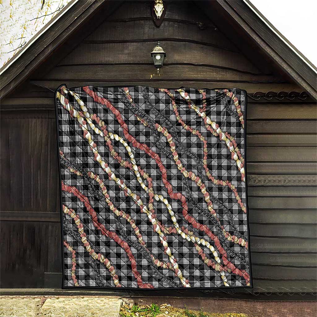 Hawaii Palaka Niihau Shell Lei Quilt Tropical Island Plaid Patterns