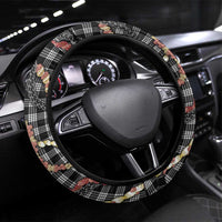 Hawaii Palaka Niihau Shell Lei Steering Wheel Cover Tropical Island Plaid Patterns